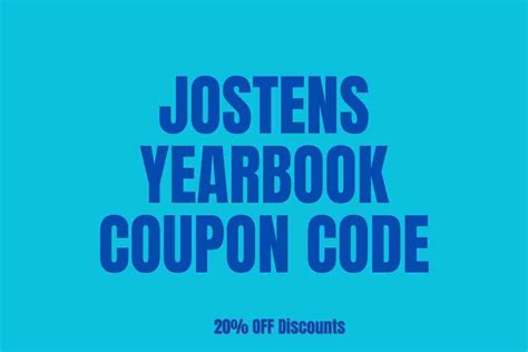 jostens yearbook coupon|Jostens Coupon Codes 